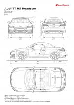 Audi TT RS Roadster 2019 года (WW)